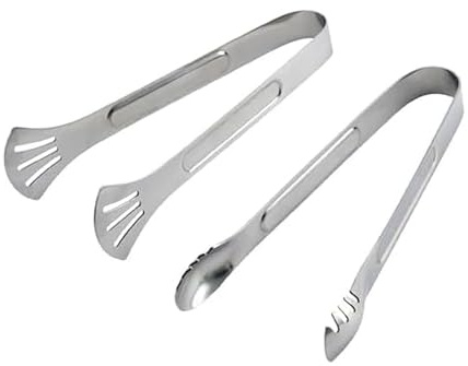 Farberware Professional Stainless Steel Mini Tongs, Versatile and Durable Set of 2