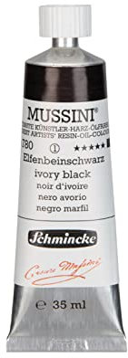 Schmincke MUSSINI® - feinste Künstler-Harz-Ölfarben, Atrament - 35 ml