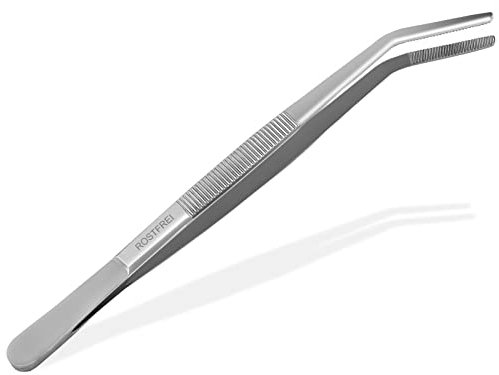 Aquarium Pinzette Gebogen Futterpinzette Pflanzenpinzette 9 cm bis 60 cm (20,0 cm)