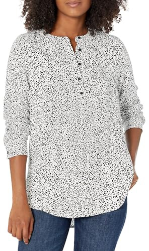 Amazon Essentials Women's Long-Sleeve Woven Blouse