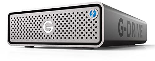 SanDisk® PROFESSIONAL G-DRIVE™ PRO 4 TB Desktop Festplatte Enterprise Klasse, externe Festplatte mit Thunderbolt 3 (20 Gbit/s), USB-C (5 Gbit/s) USB 3.2 Gen 1