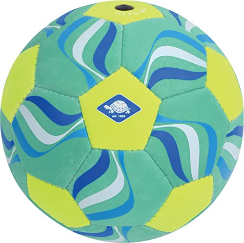 Schildkröt Neopren Mini-Beachsoccer Größe 2 | Ø 15 cm | salzwasserfest & rutschfest | weiche, griffige Oberfläche | Ideal für Strand, Garten, Kinder & Familie