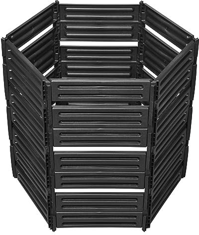 GARANTIA AIR-King Steckkomposter schwarz Komposter mit Stecksystem (1100 Liter)