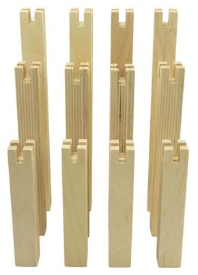 Getzoo Stelzen für Nagerhäuser (4 Stück) (25 cm)