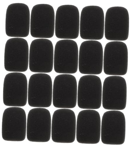 Toyvian 24piezas Fundas Para Micrófonos Cubiertas De Adecuadas Para Micrófonos De Diadema Accesorio De Suministro
