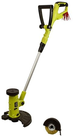 Baricus 2in1 Fugenreiniger & Rasentrimmer - Garten-Multitool mit 2 Wechselköpfen - Vielseitig & Leistungsstark - B-Ware (Ohne: Akku & Ladegerät)