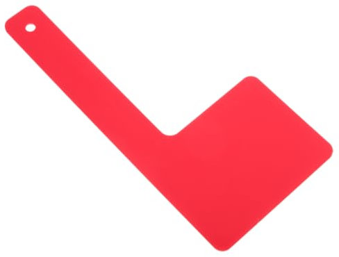 NUOBESTY Acrylic Mailbox Flag Replacement Kit for Outdoor Mailbox Easy Installation Flag Reminder for Letter Box