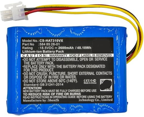 ZMLMAJJ 2600mAh/3400mAh Robotic Lawn Mowers Battery 5848528-01 - Compatible With Husqvarna Automower 310 315 315X(2600mAhCS-HAT310VX)