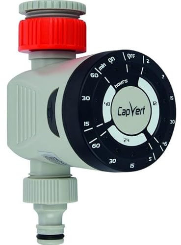 Cap vert - Programmateur d' arrosage valve solénoïde réglage fréquence et durée CAP VERT