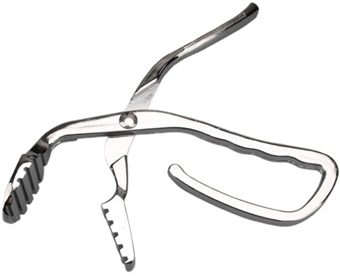 Pinzas para placas de cocción – Clip ajustable para cuencos con protección antiquemaduras | Pinzas para cuencos, elevador de cuencos resistente al calor, clip de soporte para platos, compatible con la