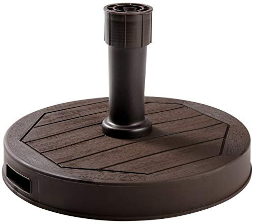 Pie de sombrilla (hormigón color Eda – trenza Antracita