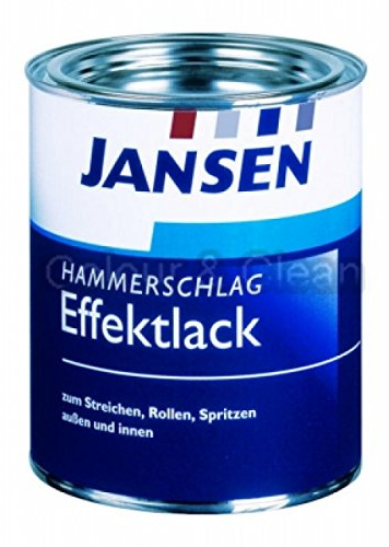 JANSEN Hammerschlag-Effektlack 375ml aluminium