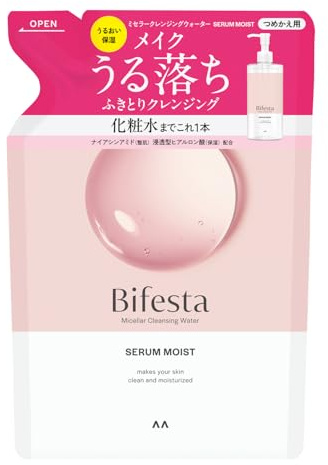 Bifesta Micellar Reinigung Wassermoist Refill Wiping Typ Feuchtigkeitscreme Toner Derived Oil Free Fragrance Free 360ml