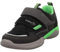 Superfit Jungen Storm Sneaker, Schwarz Grün 0000, 29 EU Schmal