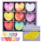 Granvoo 9 Piezas LOVE Bombas de Baño set de Regalo, Set Bolas de Baño con Aceites Esenciales, Sales de Baño, Bath bombs Spa Baño de Burbujas para Regalos Mujer, Día de la Madre, San Valentin (B)