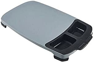 HGDXDP Tabla de Cortar Pizarra de plástico, tajadera con contenedores de Almacenamiento de Verduras, artilugio práctico Creativo (47.5 * 28 * 4 cm)