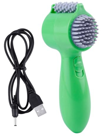 SKISUNO Massaggiatore Elettrico per Testa e Capelluto Dispositivo per Massaggi Vibranti Ricaricabile Strumento per Massaggi Portatile Design Ergonomico Colore Casuale