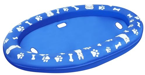 Sucritude Flotteurs de Chiens,Bouées Gonflables pour Chiens | Jouets Flottants pour Animaux Natation Plage Lac Été Fêtes Extérieures