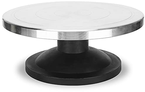 LOCADENCE 9.8in Diameter Sculpting Wheel, Heavy Duty Sculptor Turntable with Ball Bearings, Pottery Wheel for Carving Decorating Modelling Paint Spraying