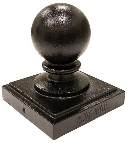 Nuvo Iron Ball Post Cap, 5 1/2 x 5 1/2