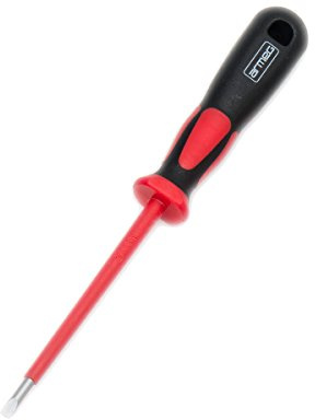 Armeg SDRSL4.0 GripX2 SL4.0 x 100 1000V Insulated VDE Screwdriver - Red/Black