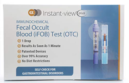 Omedelbar view Plus Immunokemisk fekal Occult Blood Home Test och palltest för kolorektala sjukdomar