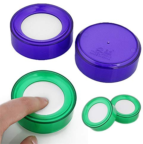 NA Sponge Damper Pad - Finger Sponge Damper Finger Dampener Business Money Creative Random Color -2pcs
