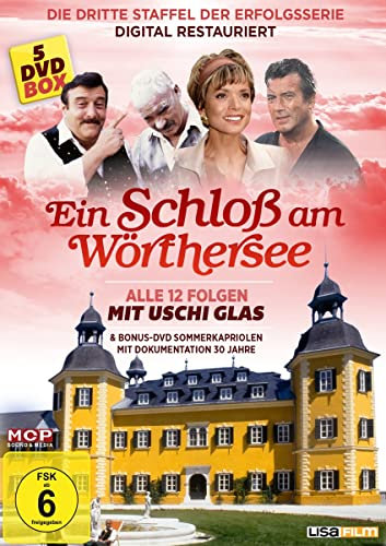 Ein Schloss am Wörthersee - Alle 12 Folgen mit Uschi Glas & Bonux-DVD Sommerkapriolen mit Doku 30 Jahre (5 DVDs)
