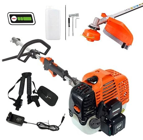 SAKAWA Desbrozadora Arranque Eléctrico 52,7cc Asidero