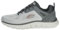 Skechers Seguimiento Más Amplio, Zapatillas de Deporte Hombre, Malla de Ingeniería Gris PU Charcoal Trim, 40 EU