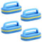 4 Pcs Bathroom Cleaning Sponge, Cleaning Sponges, Bathroom Sponge, Thickened Bathroom Cleaning Sponge With Handle Scrubbing Sponge for Kitchen/Bathtub/Bath Toilet/Wall Floor Tile
