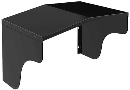 YNPQTDS 44 x 29 x 5 cm laddning hög regnskydd Ev laddare regntak aluminium vägglåda väderskydd EV laddare portskydd kompatibel med de flesta elbilar laddare