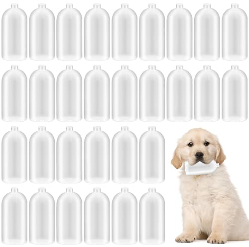 YFNVH 30 Stück Ersatz Quietscher für Hundespielzeug – Große Squeaker Einsätze 10 cm, Kunststoff Quietscheinsatz für Hundespielzeug Reparatur, DIY, Plüschtiere & Haustiere