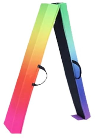 SHENJMAI Barra de Gimnasia Plegable Viga de Equilibrio for Gimnasia for Todas Las Edades, Plegable, Segura for Entrenamiento en casa(Color 1-180)