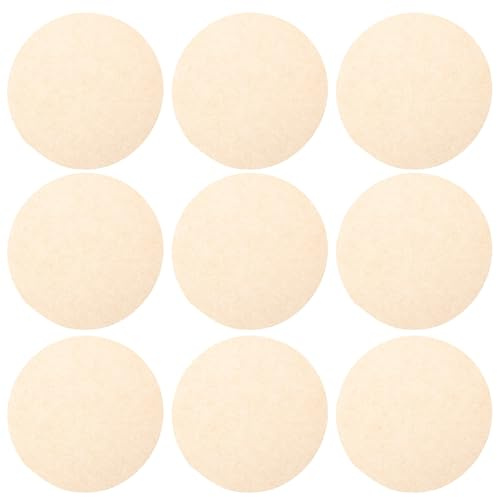 SHINEOFI 500 Sheets 13cm round Parchment Paper Non-stick Baking Sheets Unbleached Silicone-coated Grill Pan Liners for Oven Baking Cakes Pizza Barbecue