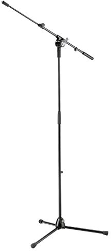 K&M - 25600 - Soporte de micrófono con brazo - negro