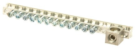 SIEMENS EC2GB122 Ground Bar Kit with 12 Terminal Positions and a Ground Lug
