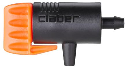Claber Gotero de Fin de línea 0-6 l/h, para riego por Goteo Regulable