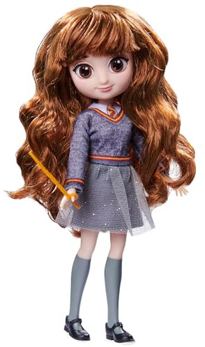 Wizarding World Harry Potter - Hermine Granger Puppe mit kämmbaren Haar und Hogwarts Schuluniform, ca. 20,3 cm, für Mädchen ab 5 Jahren