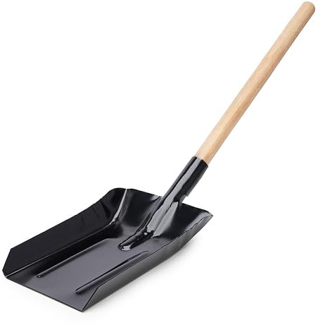 Garronda Kohleschaufel Metallschaufel Kehrschaufel Kohlenschaufel für Kamin Größe: 70 x 18 cm GD-0008