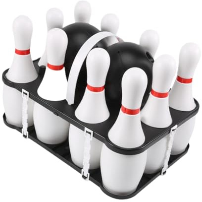 Harilla Les Enfants Bowling Set Bowling Jouet fête des favoris de Bowling éducatif extérieur intérieur avec des épingles de Bowling et des balles pour Les