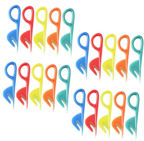 CIYODO 1 Set Da 20 Pezzi Di Utensili Portatili Per L'apertura Dell'intestino Del Pollame Realizzato in Abs E Acciaio Inossidabile Piccolo E Leggero Adatto A Casa E Ristorante