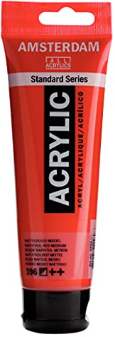 Amsterdam Standard Series Acrylic Tube 120 ml Naphthol Red Medium 396 (17093962)