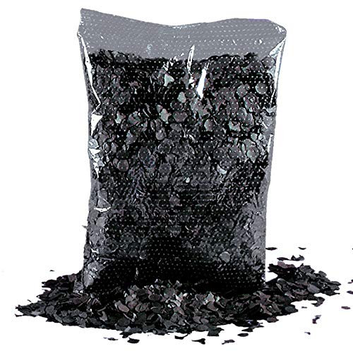 Carnival Toys Bolsa de confeti gris oscuro - negro - talla única