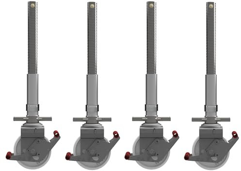 ALTEC Ø150mm Rolle mit Doppelbremshebel und Stahlspindel | Rollfix® 1.0 | AluKlik® (4)