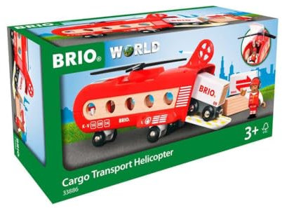 BRIO 33886 Eisenbahn-Transporthubschrauber