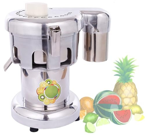 LXWKAI Exprimidor centrífugo para Frutas y Verduras Enteras, 550 W, Boca Ancha de 3 Pulgadas, Velocidad de 2800 R/MIN para Frutas Frescas