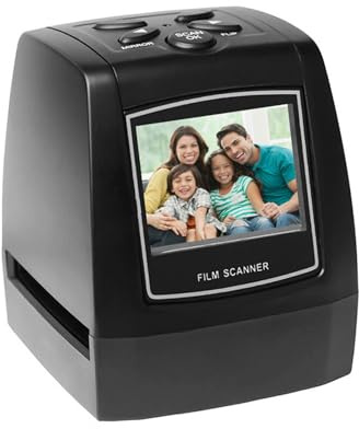 Ailan Escáner de Negativos portátil, miniconvertidor de Fotos Digitales para Fotos Antiguas, escáner A3, escáneres de Diapositivas de 35 mm a ABS Digital.