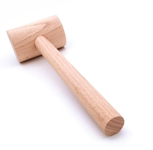 MENGKK Hammers Durable Mallet Hammer Hand Tool Small Hammer for Leathercraft Jewelry Making