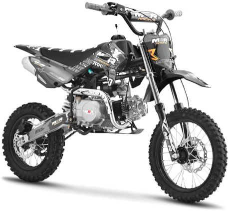 Funbikes M2R Racing KX110F 110cc Grey Semi-Auto Pit Bike 2025 Model – 14/12 Wheels – Entry Level Off Road Dirt Bike